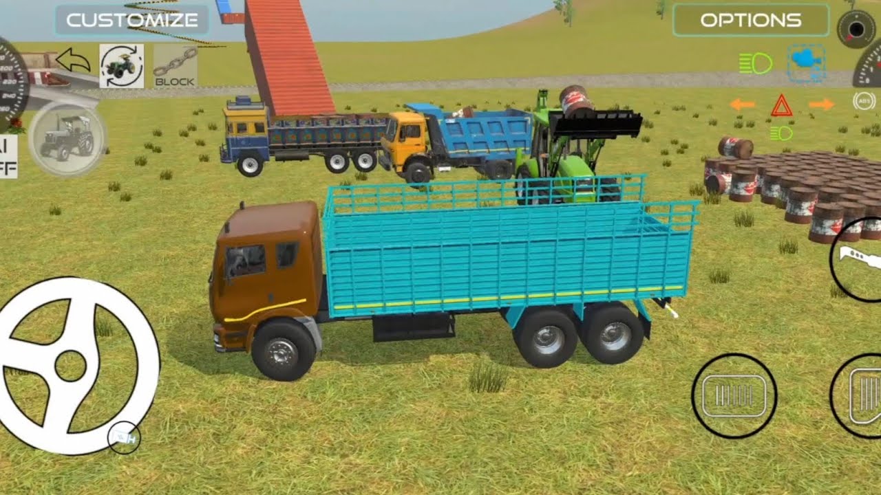 😱🎮 Tipper 🛻|| And Dumper 🚛|| Truck 🚒|| JCB Loading Drum 🛢️||Full video Guys 😜😎😀💪