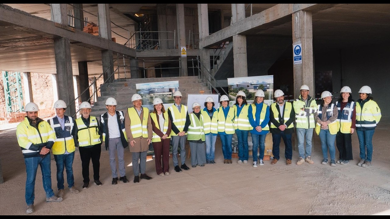 Capellán visita las obra del nuevo Laboratorio Regional que reforzará la capacidad científica
