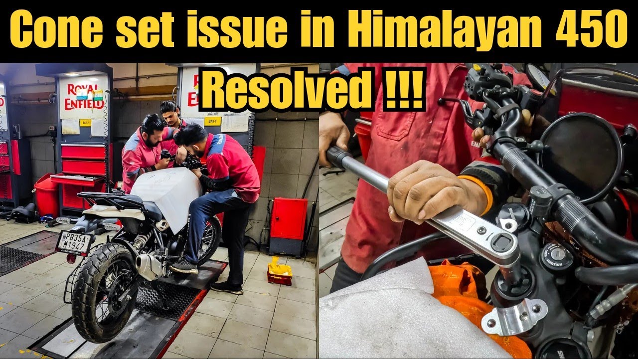 Cone Set Issue In New Himalayan 450 | Resolved