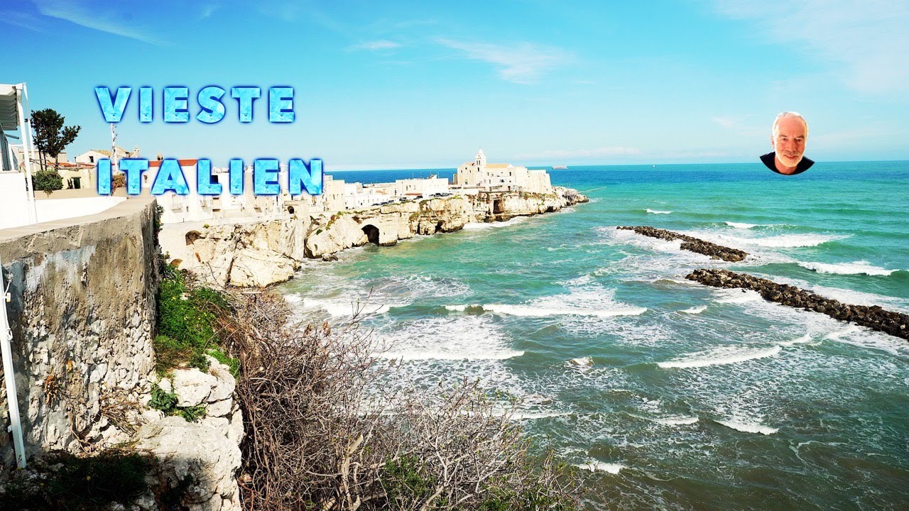 Wunderschönes Vieste an der Adria, zweitägiger Stopp auf unserer Reise nach Sizilien, Italien