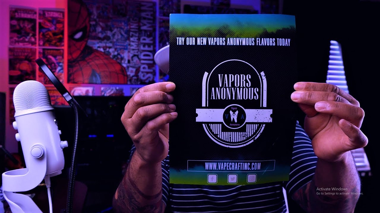 Vapors Anonymous Line Ejuice by Vape Craft Inc///DRIP KINGZTV