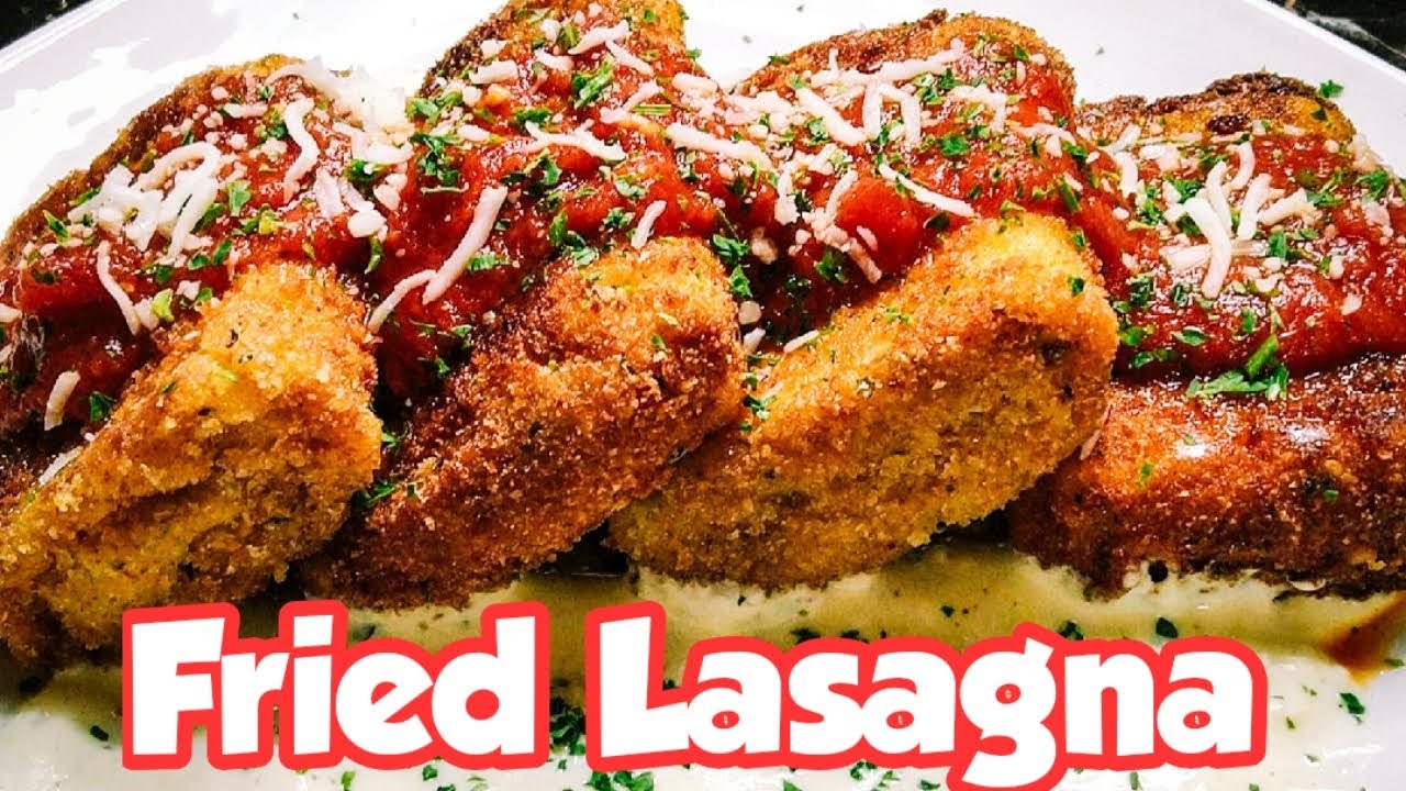 How To Make Lasagna Fritta | Fried Lasagna | Olive Garden | Copycat Recipe