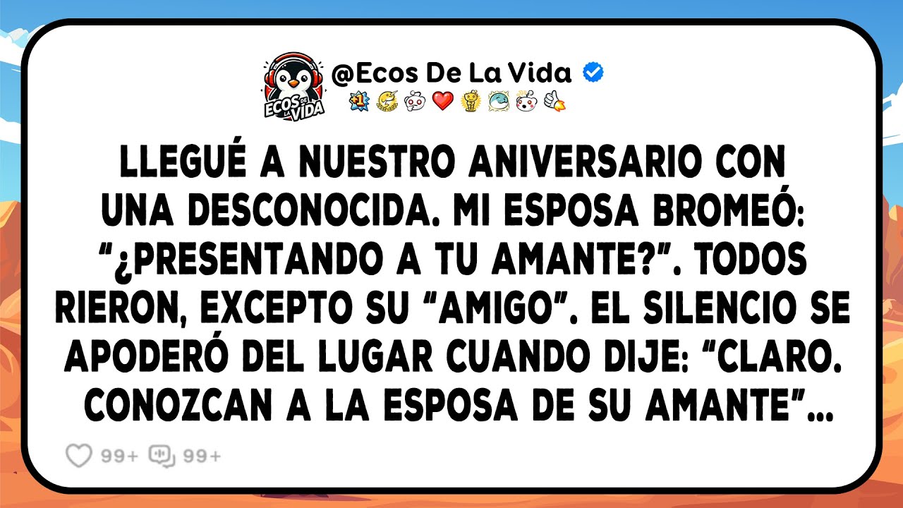 Traje A Una Desconocida A Nuestro Aniversario Y En El Momento En Que La Presenté, La Habitación…