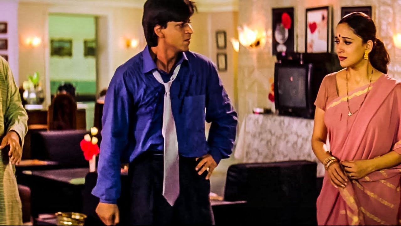 अपने साले की गंदी हरक़त देख भड़क उठे शाहरुख़ | हम तुम्हारे है सनम | शाहरुख़ खान और माधुरी दीक्षित