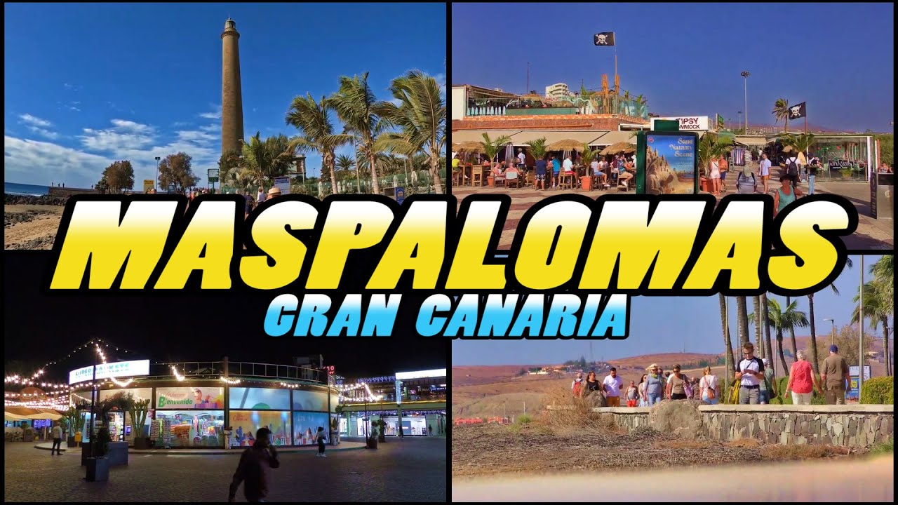 MASPALOMAS Gran Canaria - Canary Island (4k)