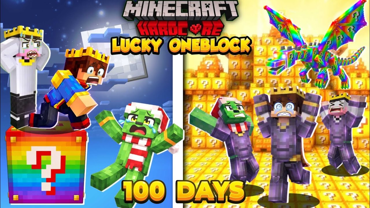 I Became GamerFleet in Minecraft One Lucky Block Challenge 😂 | LethaL OG