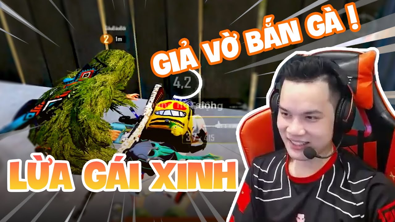 Cao thủ Bộ Bim giả vờ mới tập chơi PUBG, đi thuê Gái kéo rank và gặp ngay bạn gái Cần thơ cực nuột