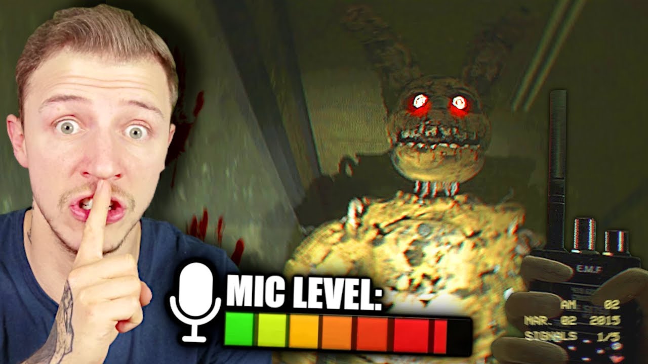 FNAF aber SPRINGTRAP KONTROLLIERT mein MIKROFON 😭