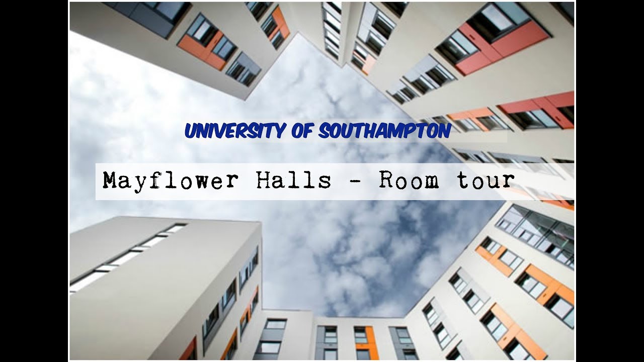 Southampton University - Mayflower Halls Room Tour