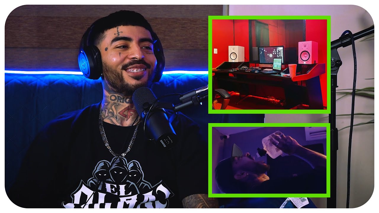 COMO ES EL ESTUDIO DE EL CLAN RECORDS DE DHARIUS - ANDRES LUNATIC