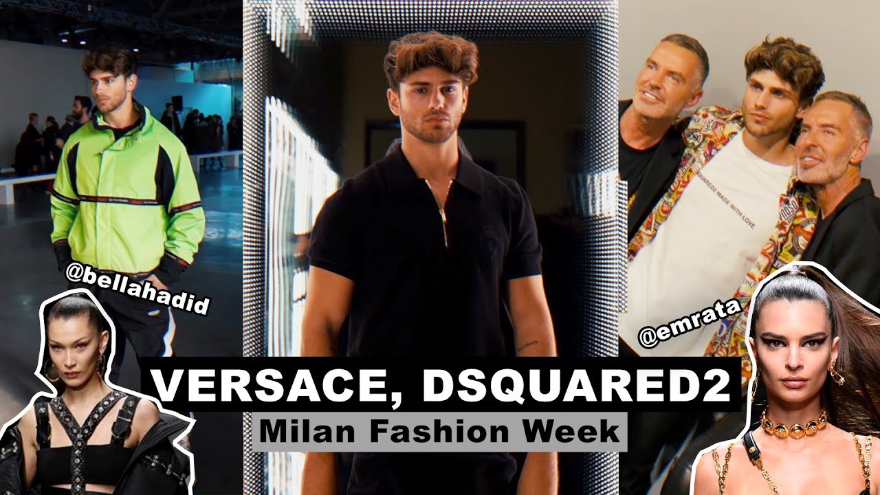 VERSACE, DSQUARED 2 Y MUCHO MÁS! *MILÁN FASHION WEEK*