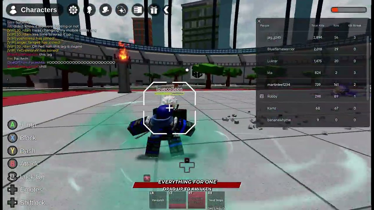 Bro, he was such a bad teamer. (Roblox - heroes battleground)