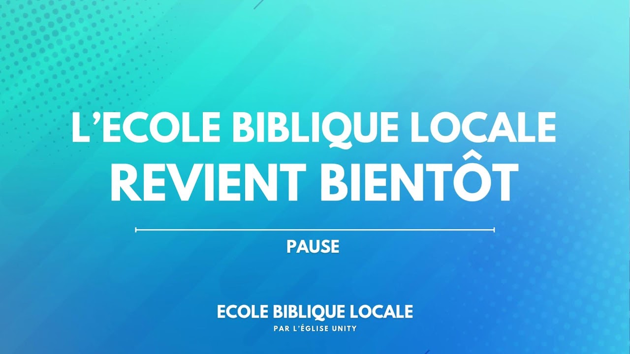 Eschatologie | Partie 1 (2025- 2026)