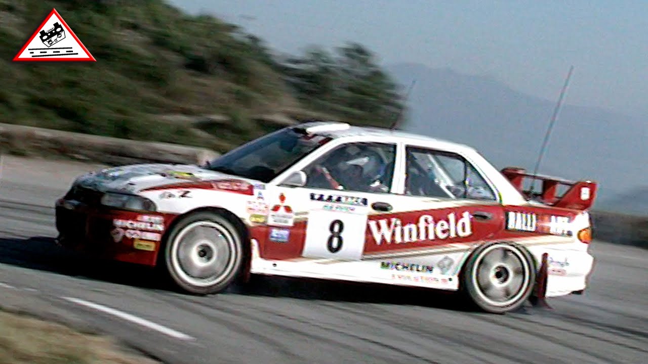 Richard Burns | Mitsubishi Lancer Evo.III | Rallye Catalunya 1996 [Passats de canto] (Telesport)