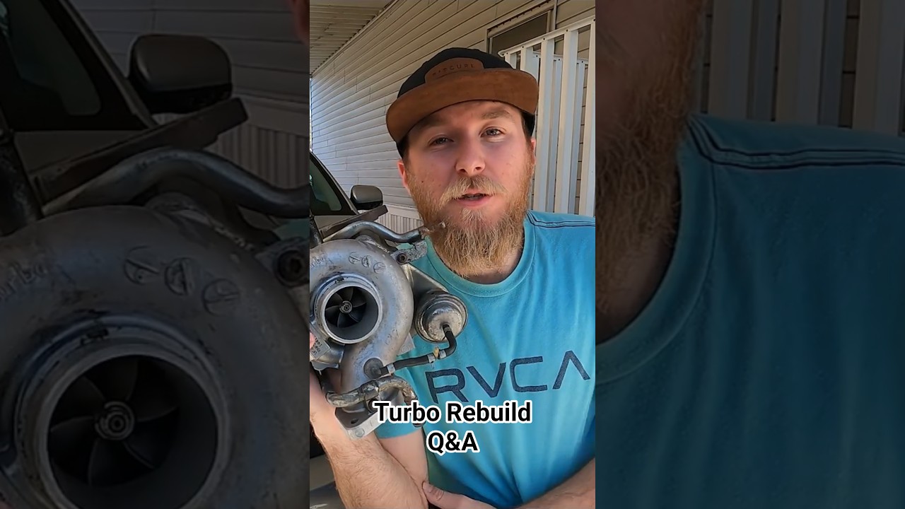 Turbo Rebuild Q&A in 60 Seconds! #subaru #turbo #rebuild #car #automobile