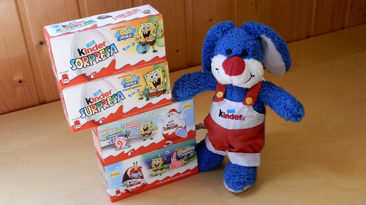 Kinder Surprise SpongeBob (part 2)