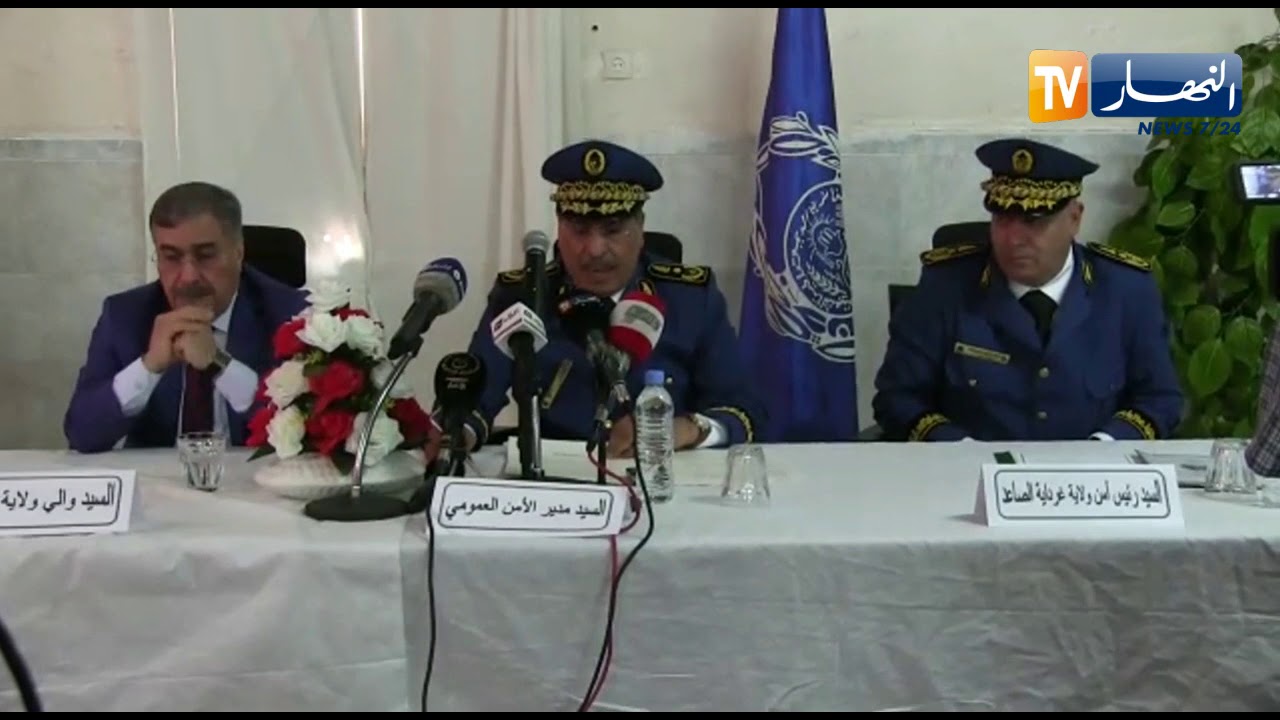 مراسم تنصيب المراقب مراد زناتي على رأس أمن ولاية غرداية