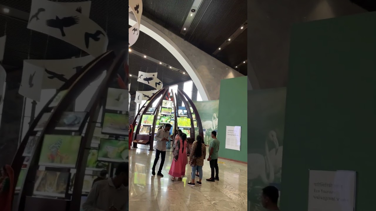 Inside view of Statue of Unity
