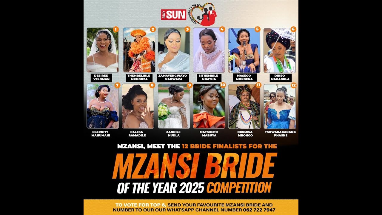 Mzansi Bride of the Year top 12