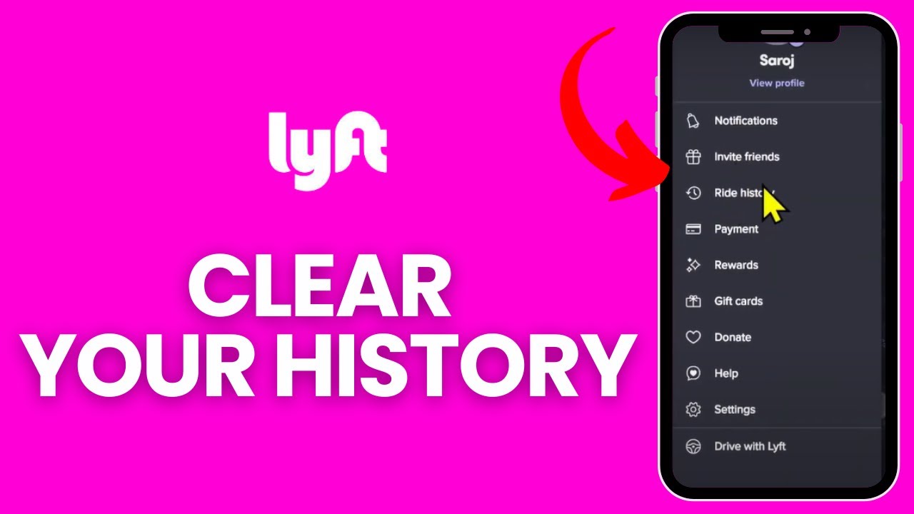 How to Clear Your History on Lyft App? 2024