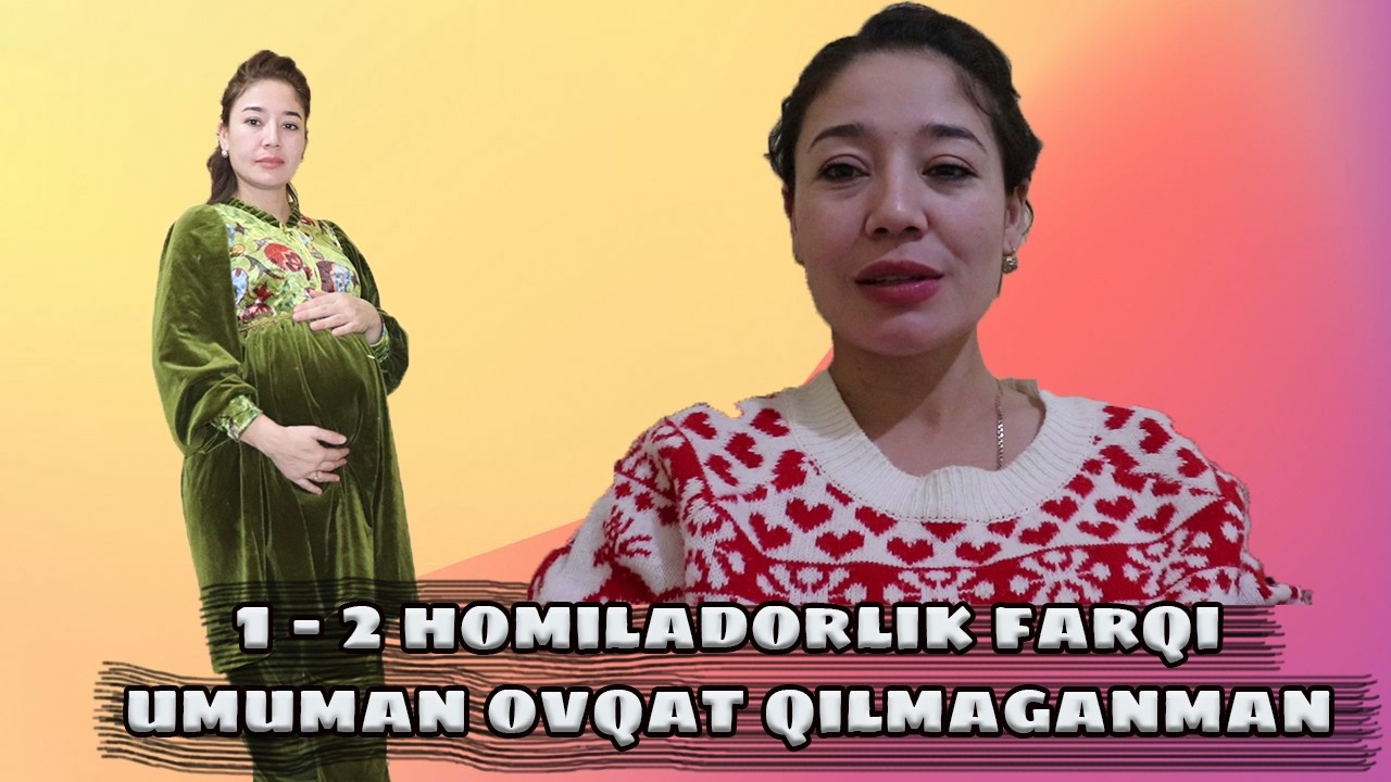 HOMILADORLIKLARIM FARQI / BURGER XO'RLIK QILAMIZ / GAPLASHAMIZ /  UZB VLOG #vlog #baby #homiladorlik