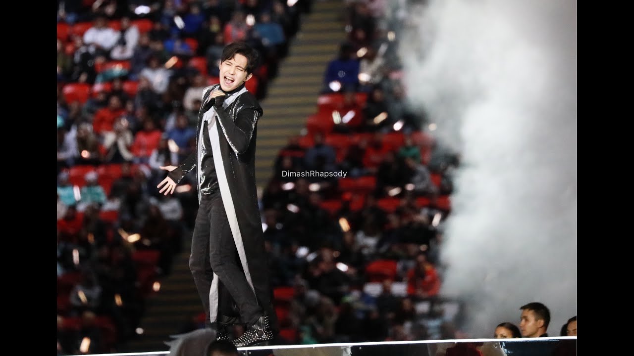 [Fancam 4K] Dimash singing 4 songs (full) - Kazan World Skills Closing Ceremony