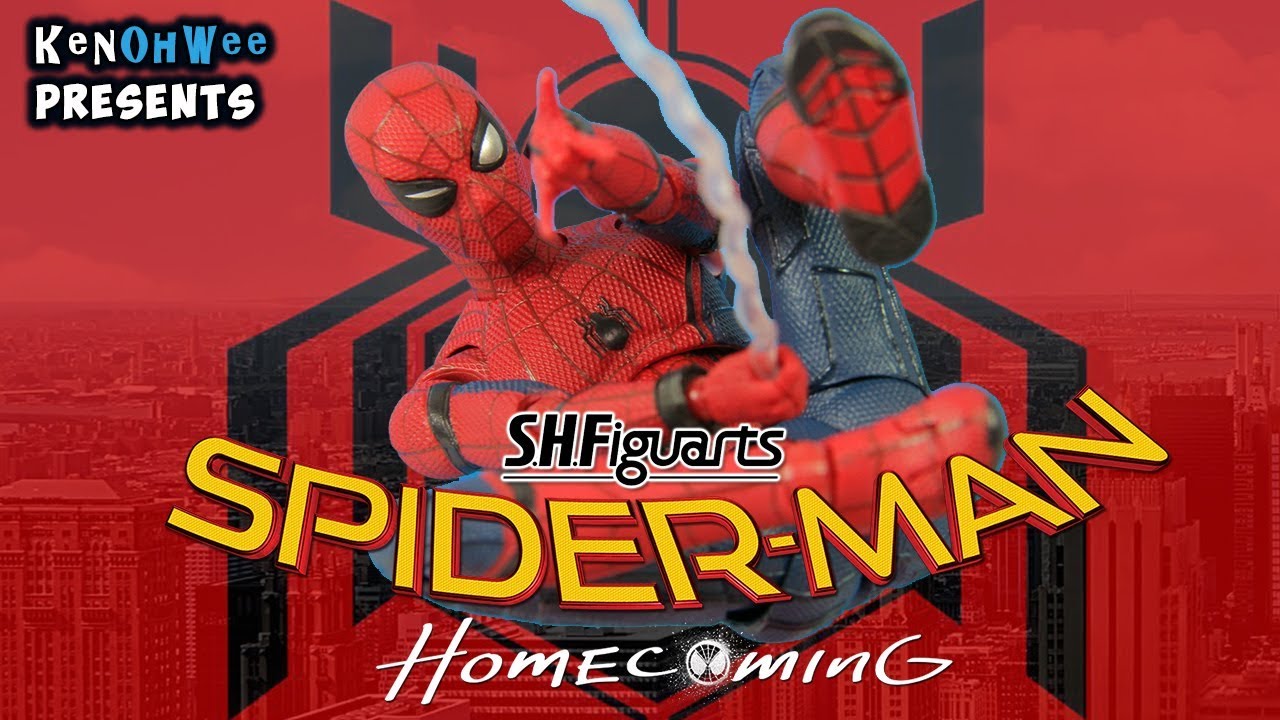 S.H Figuarts Spiderman from Spiderman Homecoming! - Finally! SHF Spidey!-