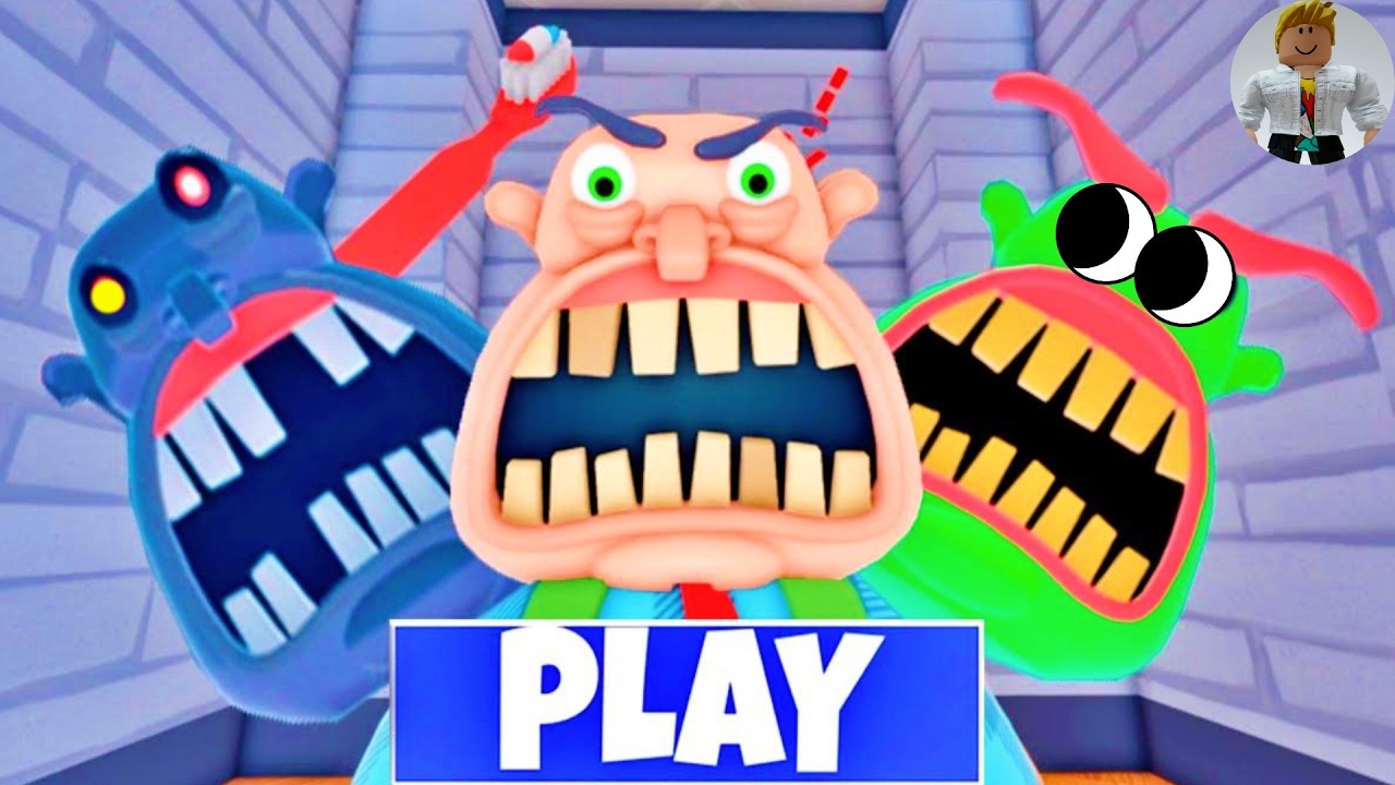 TEAM DENTIST ESCAPE! (TEAMWORK OBBY) #roblox