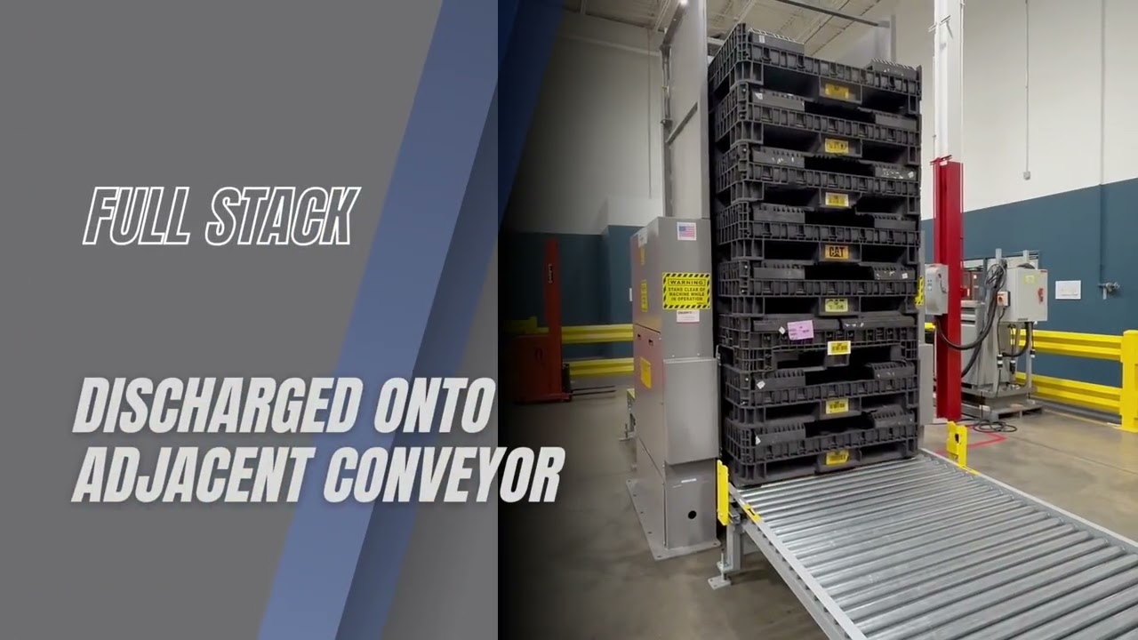 AGV Container Stacker