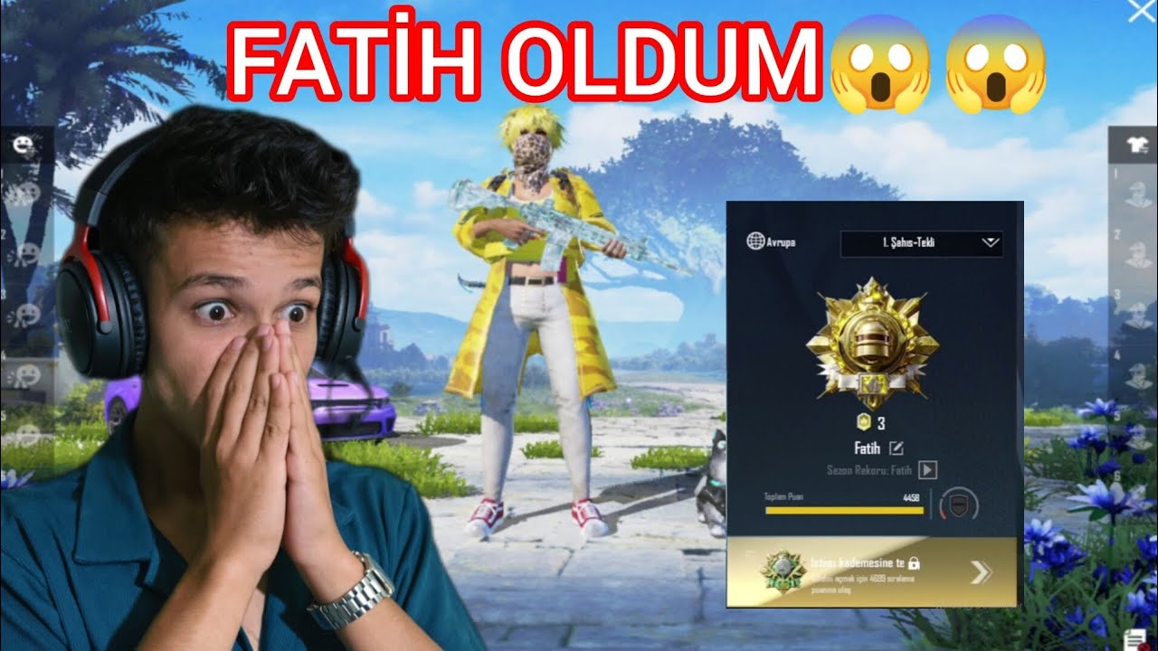İLK KEZ FATİH OLDUM😱 PUBG MOBİLE GAME PLAY #keşfet 