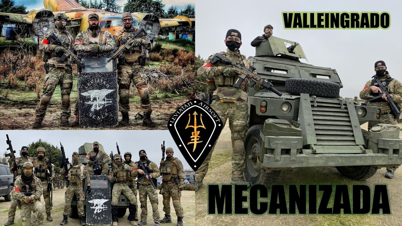 MECANIZADA en VALLEINGRAO. Parte-1. LEVANTAMOS las 6 BANDERAS!!! Equipo LEVIATAN.