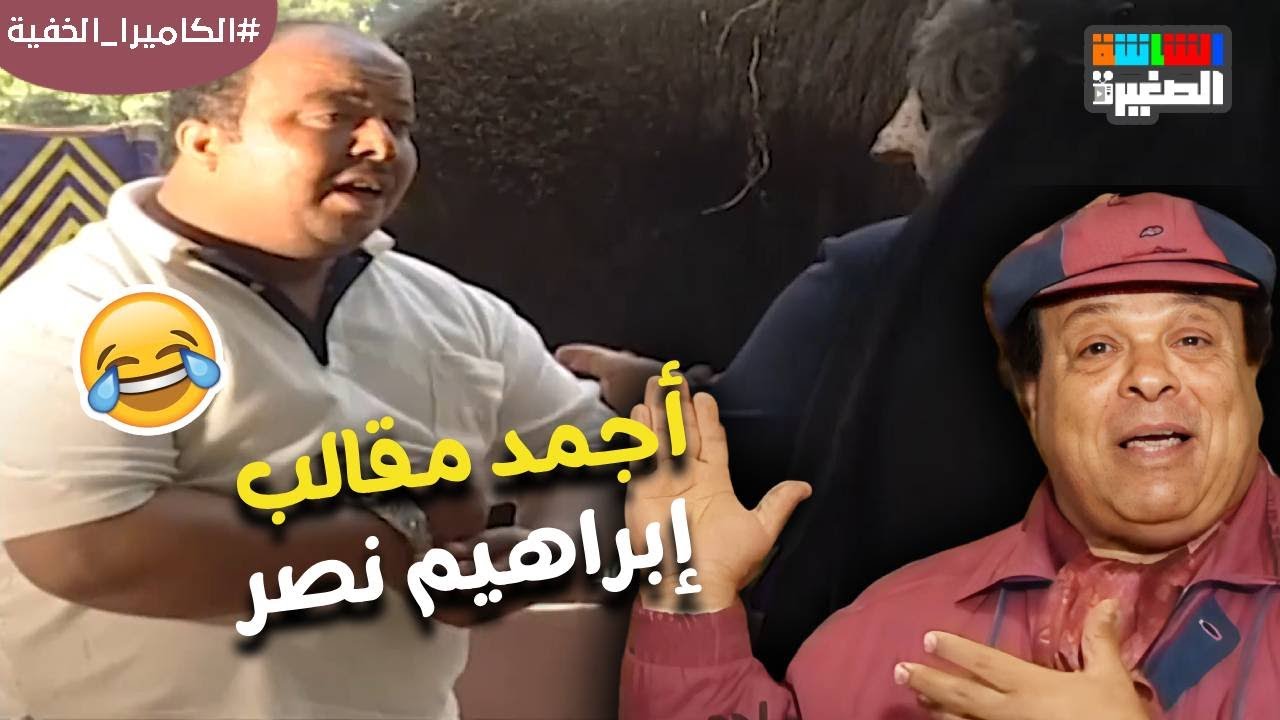 مجموعة من أجمد مقالب إبراهيم نصر شوف بيعمل إيه في الناس 😂 #الكاميرا_الخفية