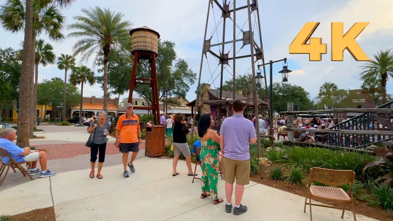 Walking Around Brownwood Paddock Square, Trip 19, The Villages, Florida