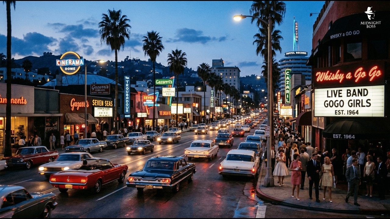 The Sound of Los Angeles in the 1960s | Retro Jazz to relax, think & focus