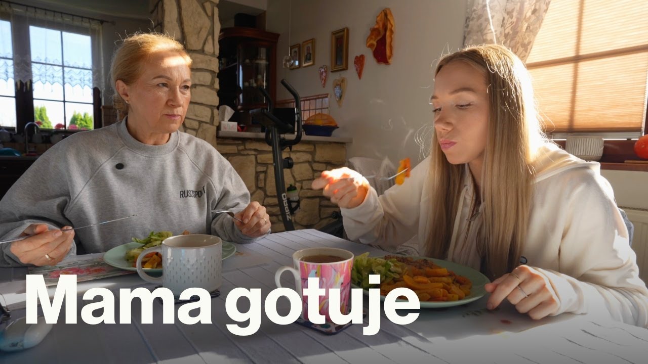 Cały dzień jedzenia z Mamą, rodzinny vlog