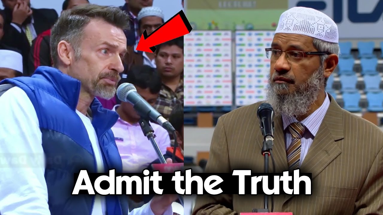 🔥 Shocking Debate! Christian Professor Challenges Dr. Zakir Naik in a Heated Clash