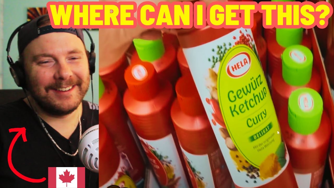 Canadian Reacts to 20 Weird Things in GERMAN SUPERMARKETS!