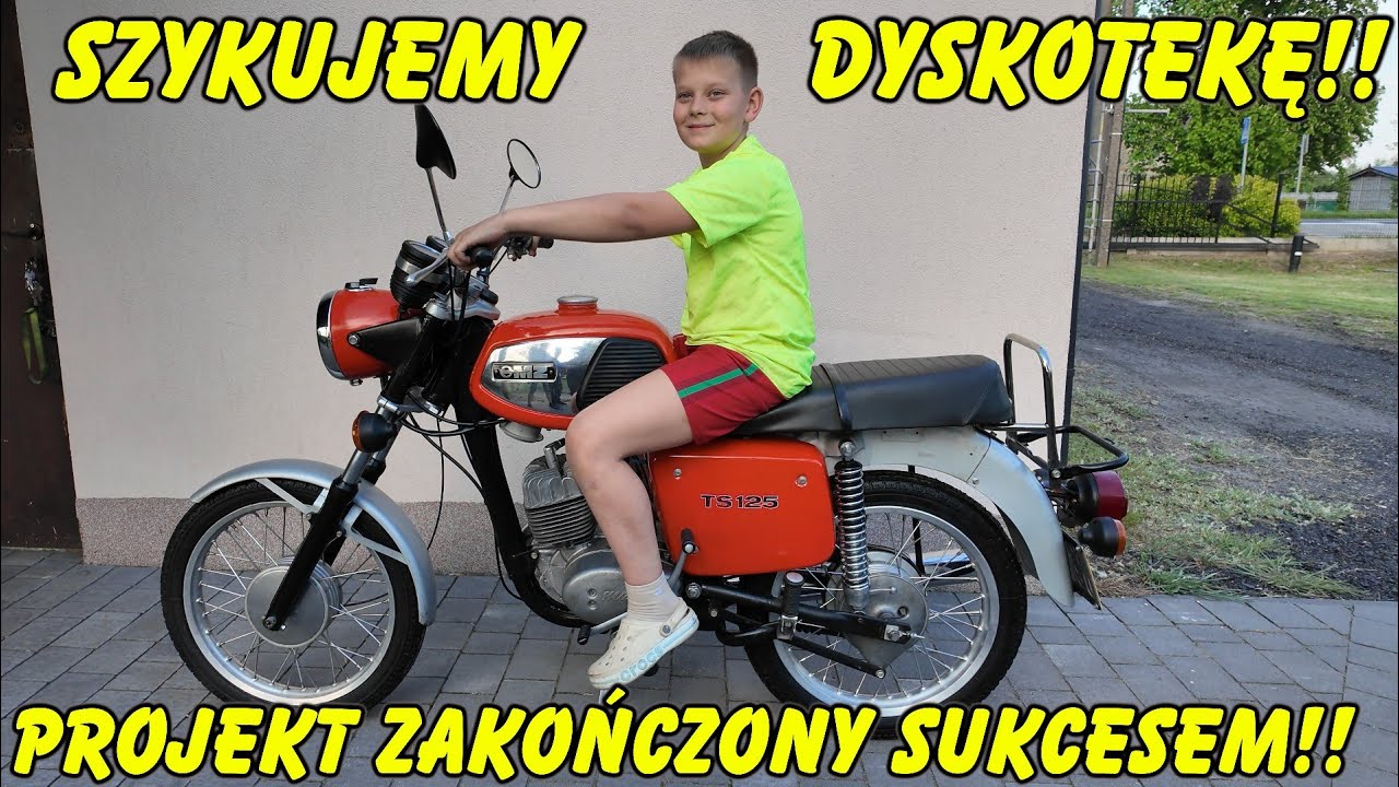 Mamy pomysł na pierwszy zlot moto4fun MZ team 😁😁 MZ TS 125 już gotowa - wielkie podsumowanie 🤩🤩