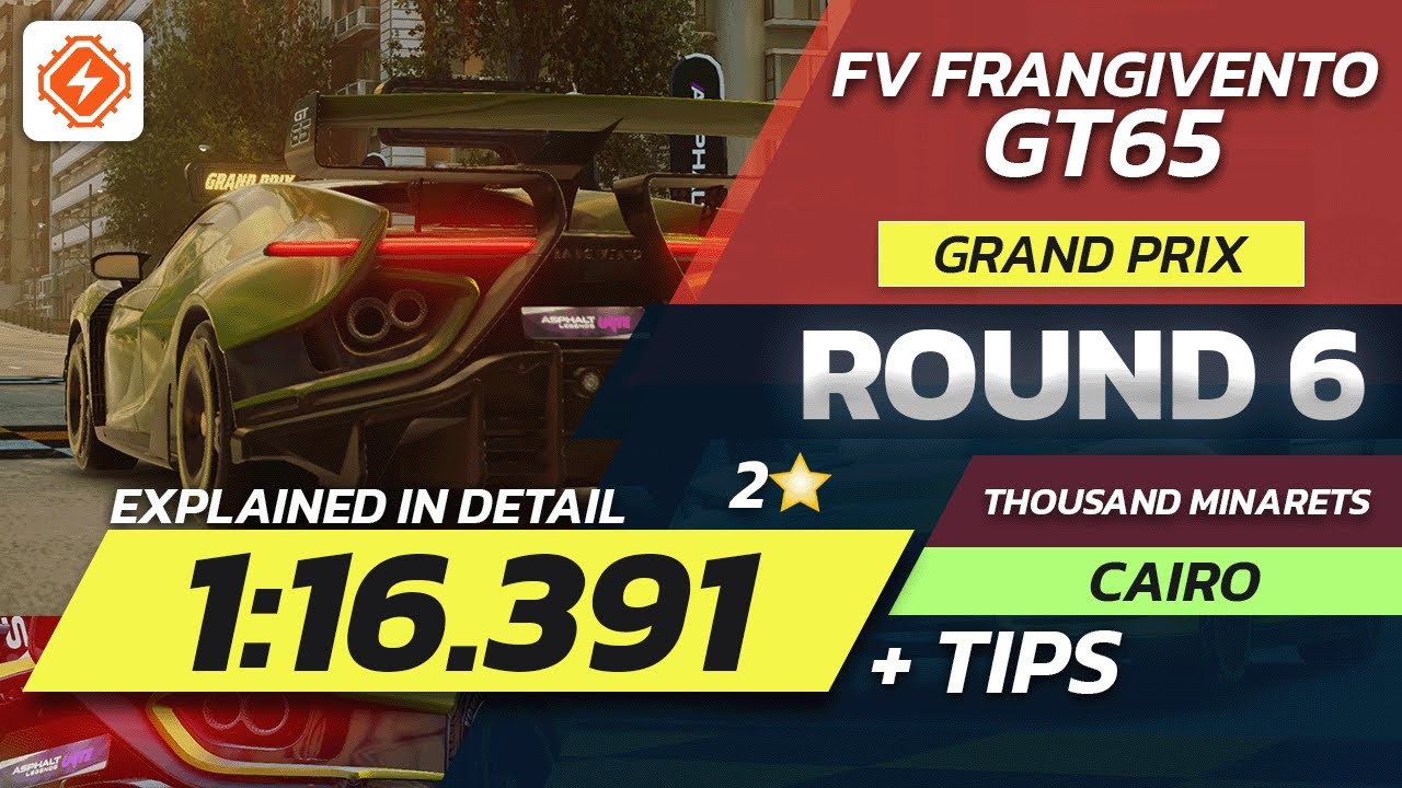 Grand Prix Round 6- FV FRANGIVENTO GT65 | Asphalt Legends: Unite | @Amogh0102