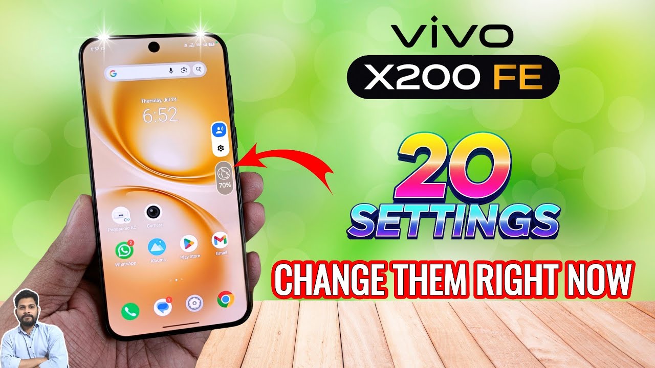 Vivo X200 FE 5G : Change These 20 Settings Right Now