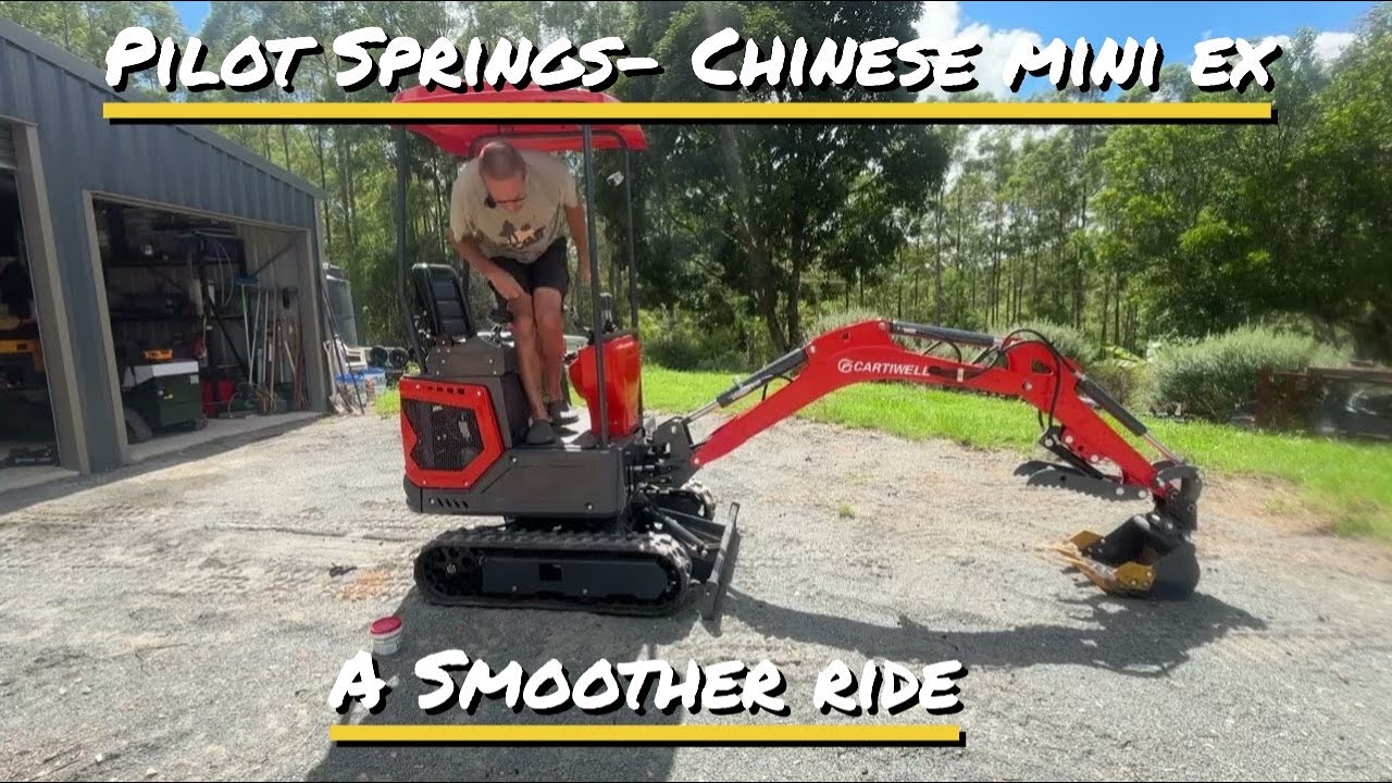 Pilot Spring Mod Explained | Smoother Controls on a Mini Excavator