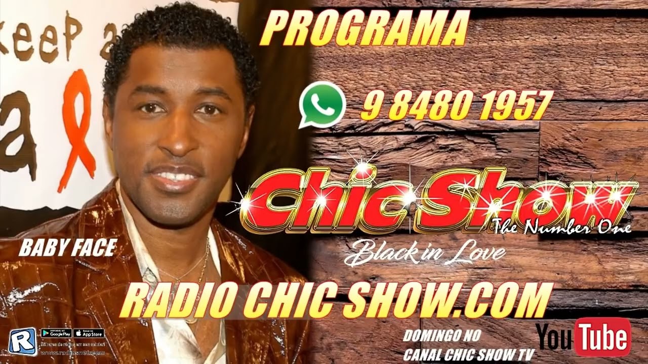 PROGRAMA CHIC SHOW BLACK IN LOVE EDIÇÃO