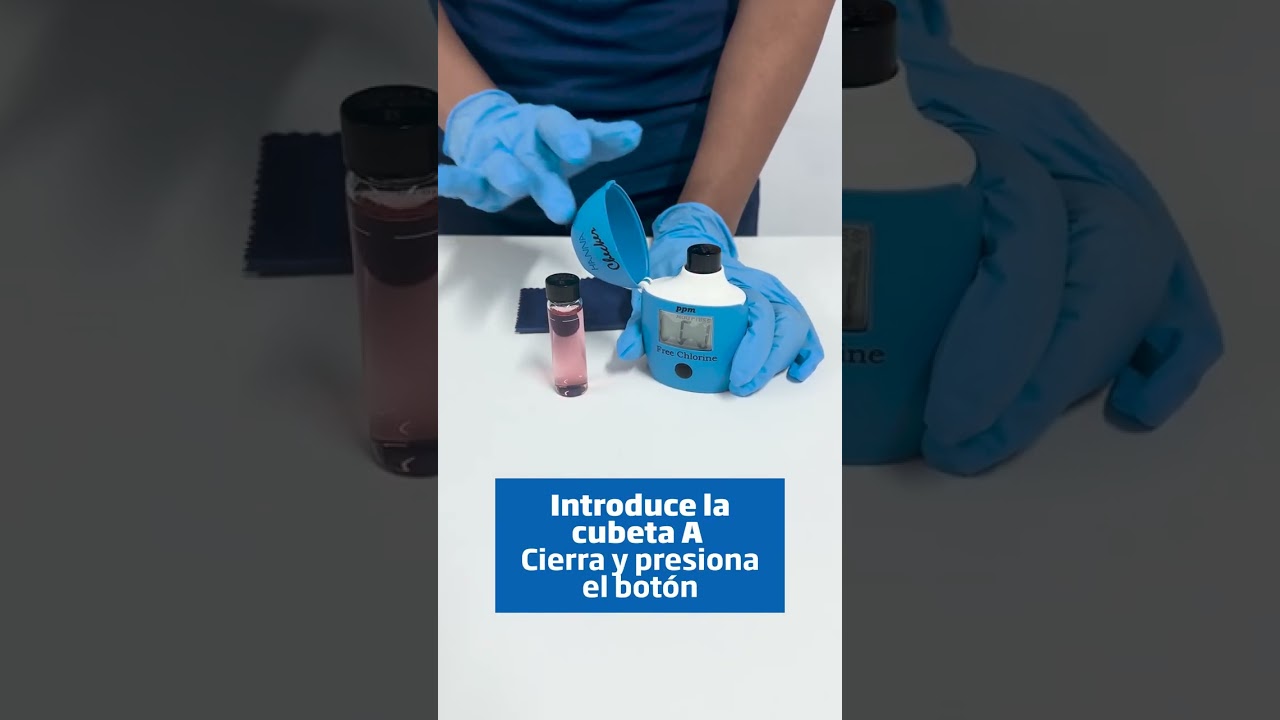 Calibra y mide con el HI701 - Medidor de cloro libre