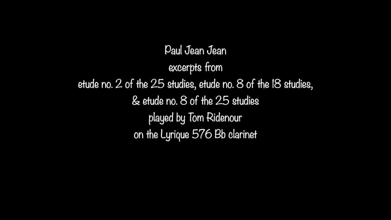 jean jean excerpts from the 18 and 25 studies