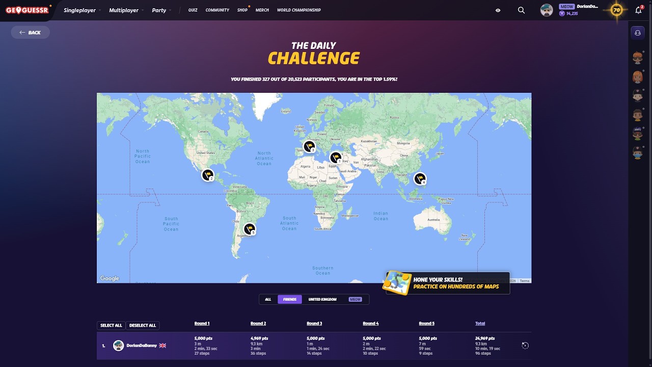 curse of the big city (i am blind) | geoguessr daily challenge #170 (9/3/2026)