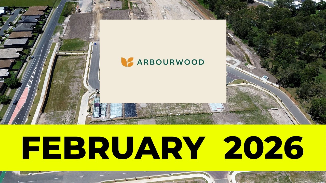 Arbourwood Estate Construction – Morayfield – February 2026 – Drone 4K