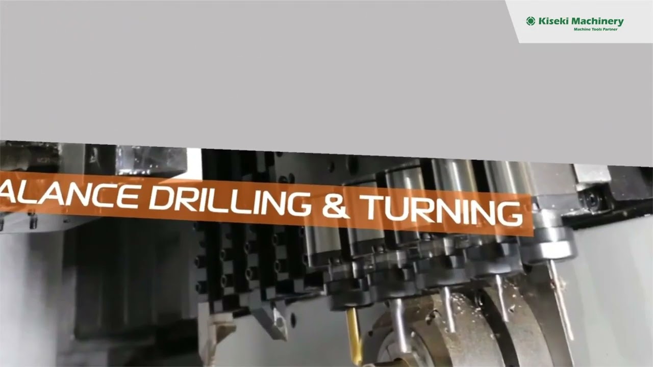 Hanwha CNC   Complex machining of STL42