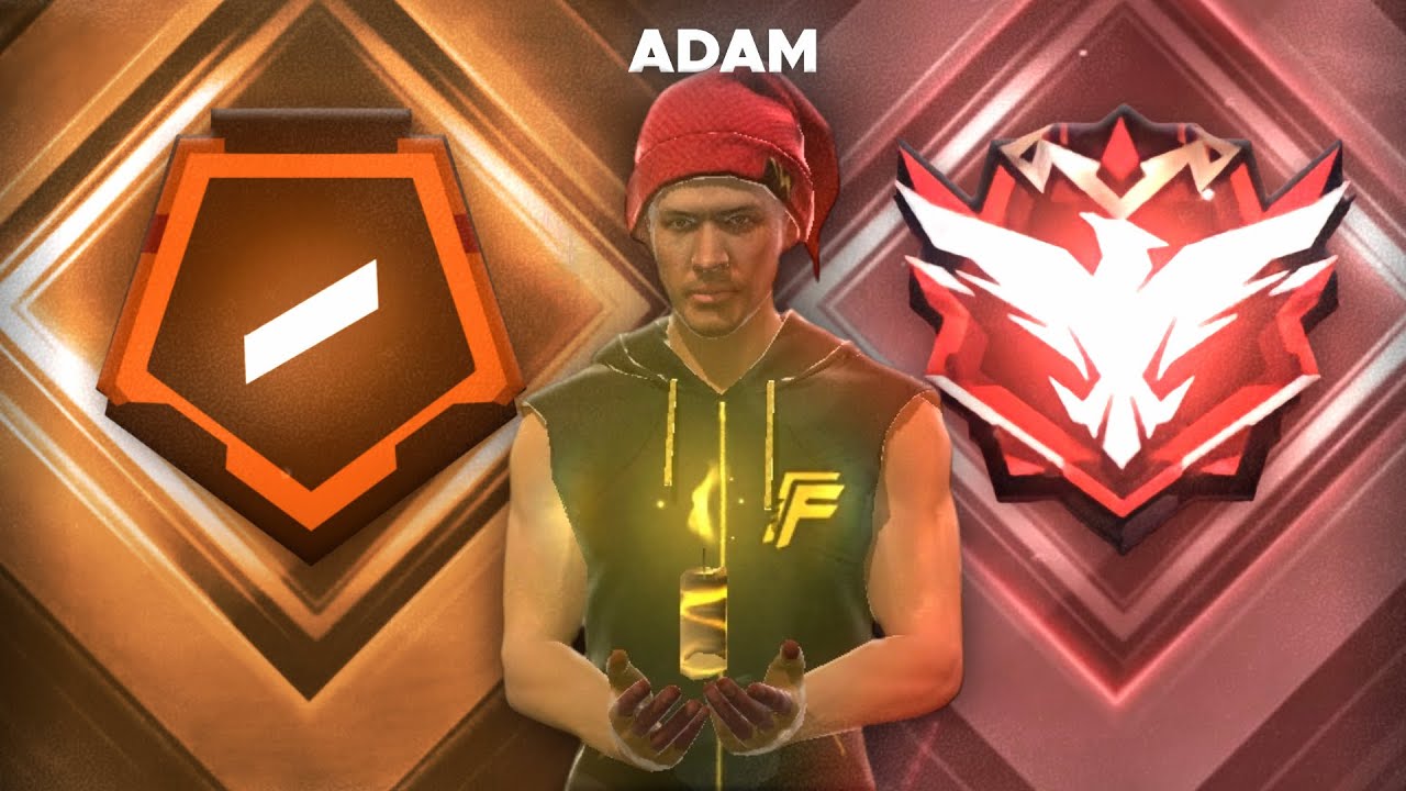DO BRONZE AO MESTRE DE ADAM CS RANQUEADO TOP 1 GLOBAL S34 FREE FIRE