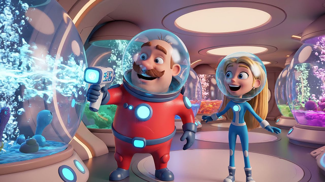 Among Us Violet Crewmate Hid Inside the Oxygen Room | Nursery Rhymes for Kids & Baby Songs