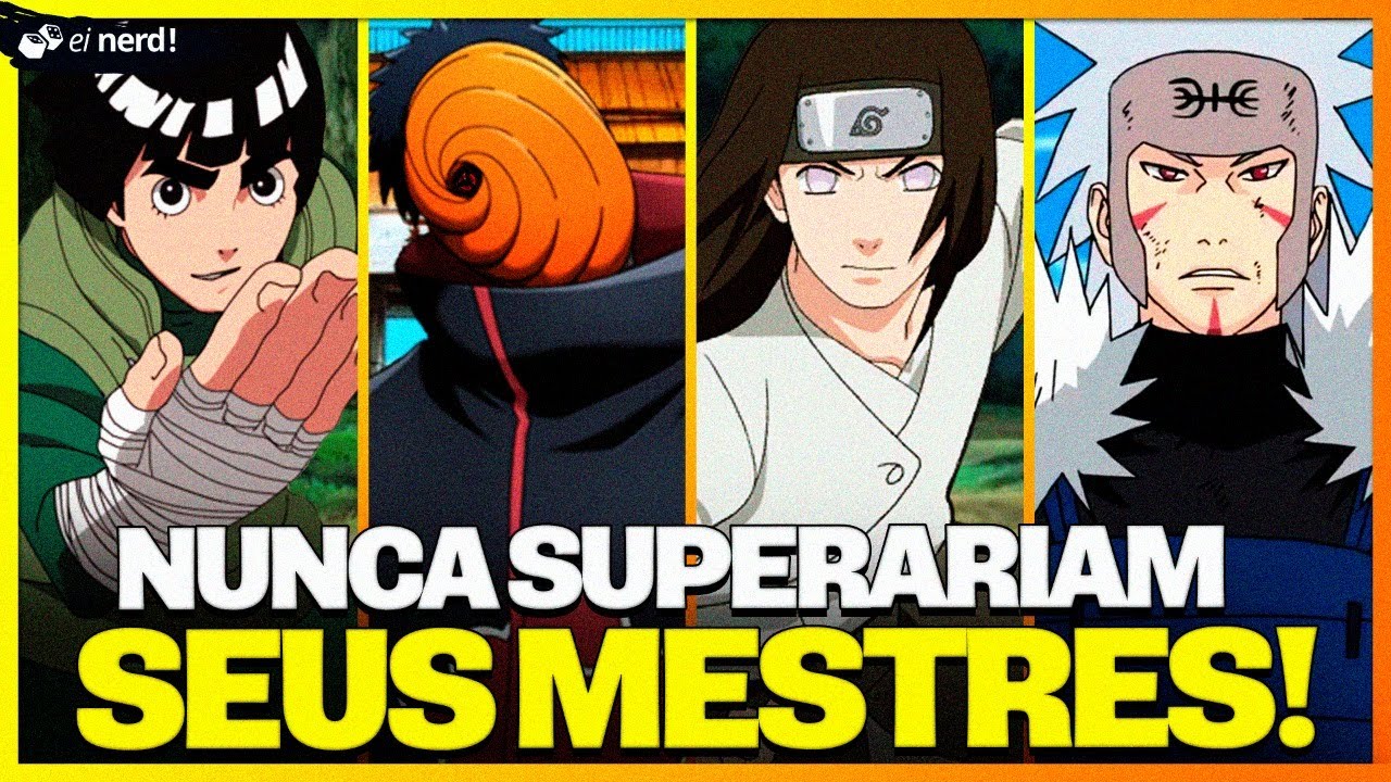 NARUTO: 9 PERSONAGENS QUE NUNCA PASSARIAM SEUS PROFESSORES!